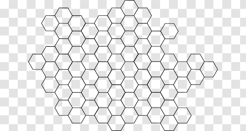 Bee Hexagon Honeycomb Clip Art - Area - Korean Pattern Transparent PNG