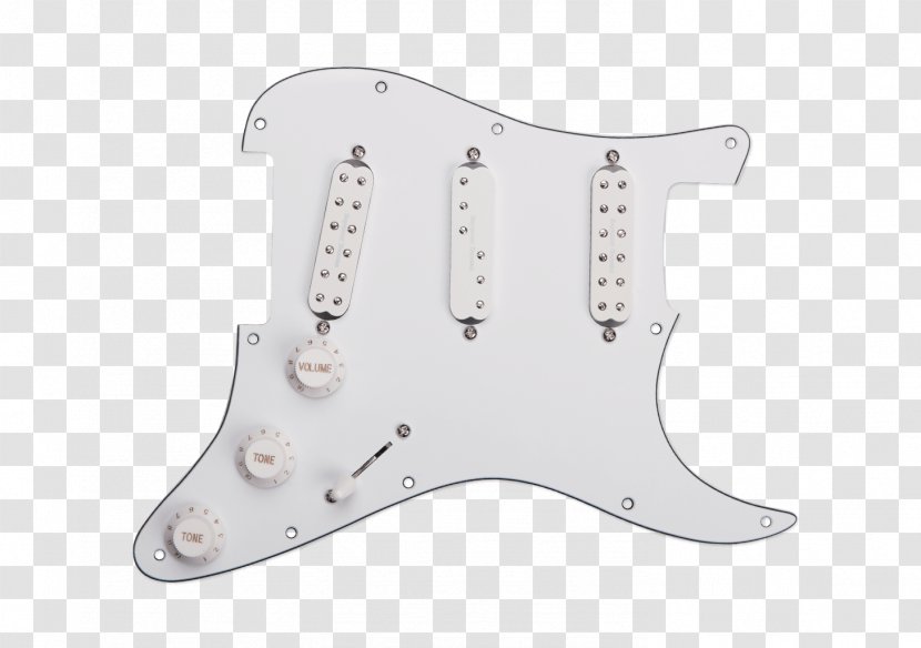 Electric Guitar Pickguard Seymour Duncan Pickup - Humbucker Transparent PNG