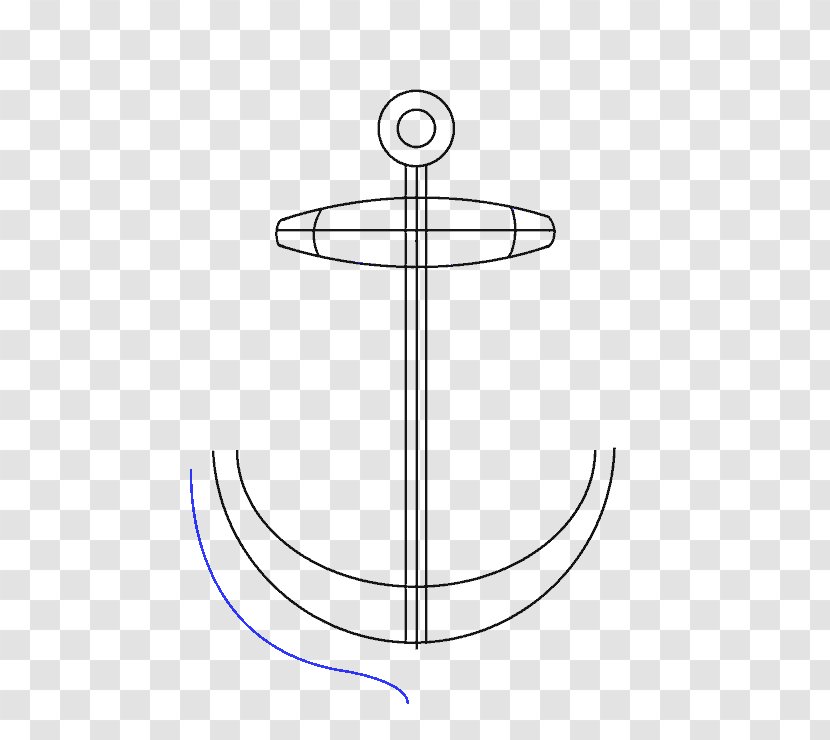 Drawing Line Art Anchors Aweigh - Watercolor - Anchor Transparent PNG