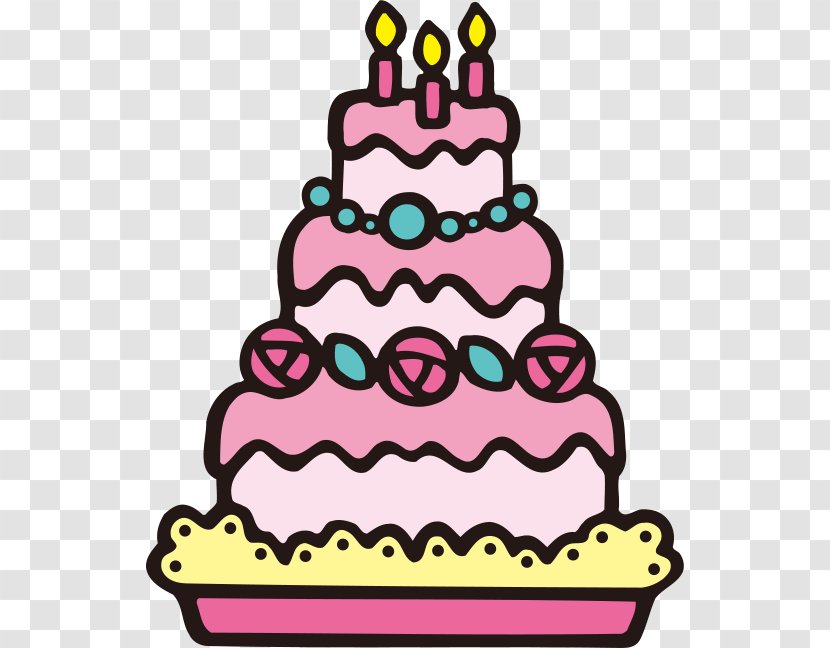 Birthday Cake Wedding Torte Layer Clip Art - Cupcake Transparent PNG