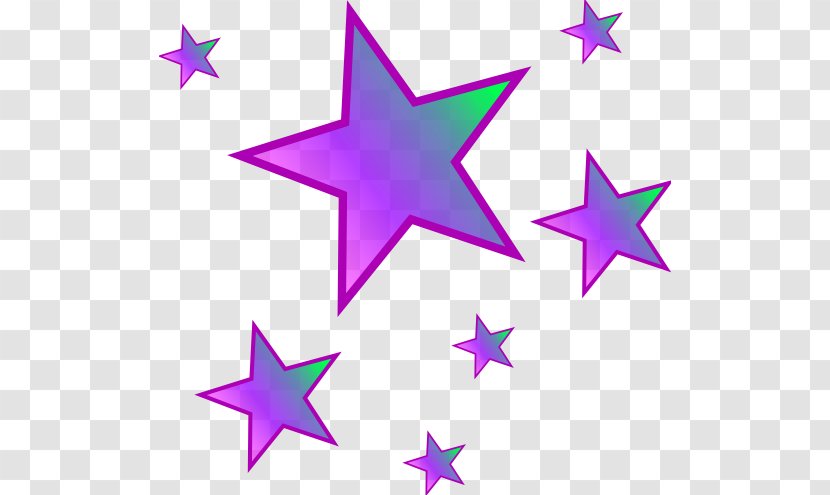 Star Clip Art - Purple - Cliparts Transparent PNG