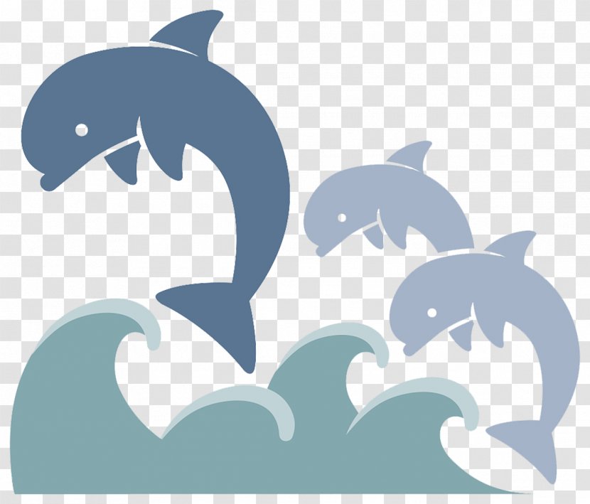 Dolphin Graphic Design Illustration - Digital Transparent PNG