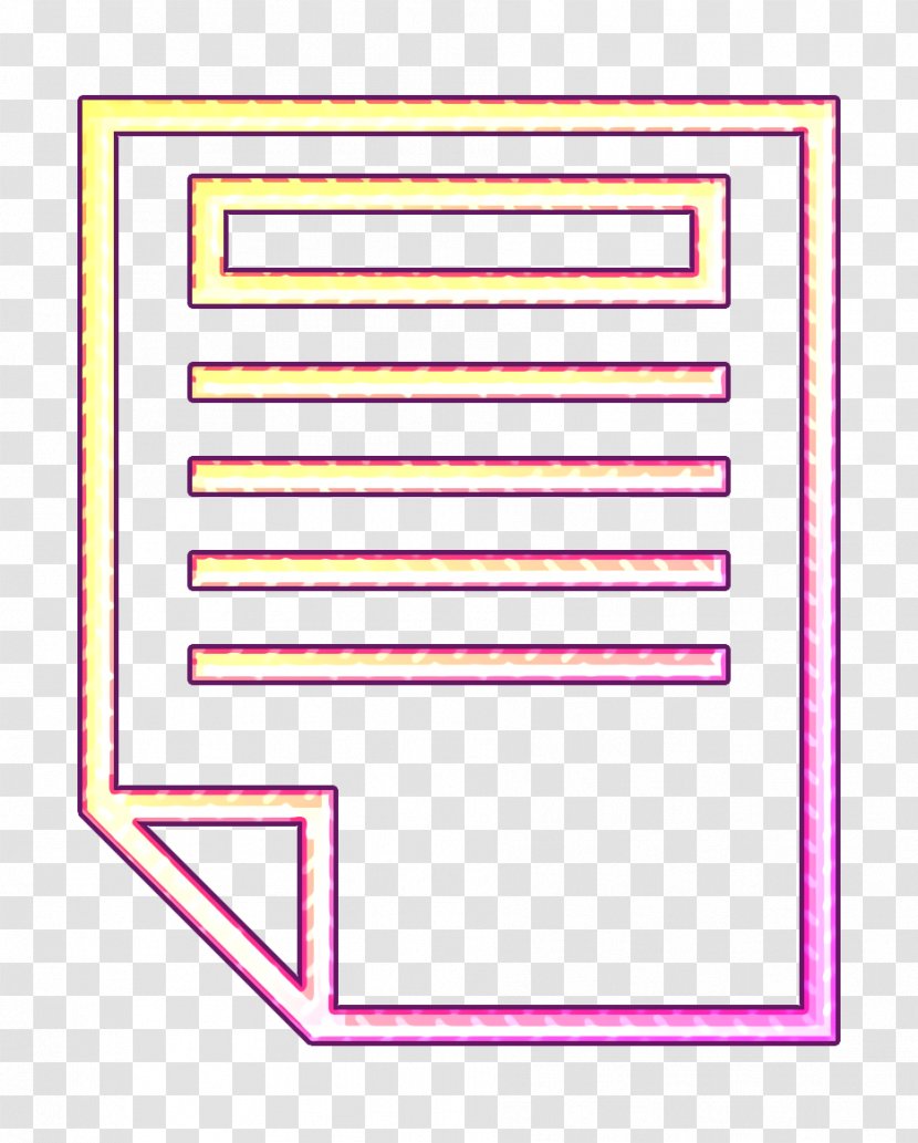 Business Icon Document Finance - Financial - Rectangle Transparent PNG