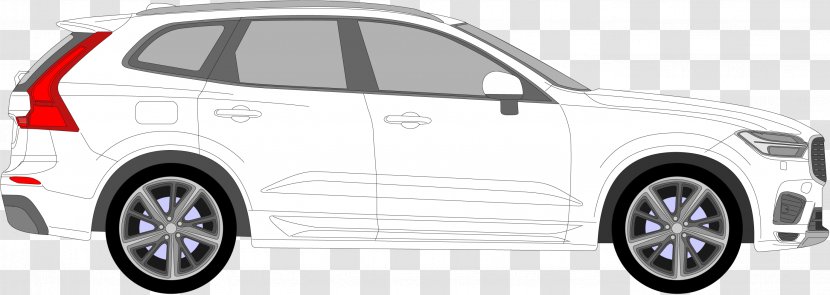 Bumper Volvo XC60 Car AB - Railing Transparent PNG
