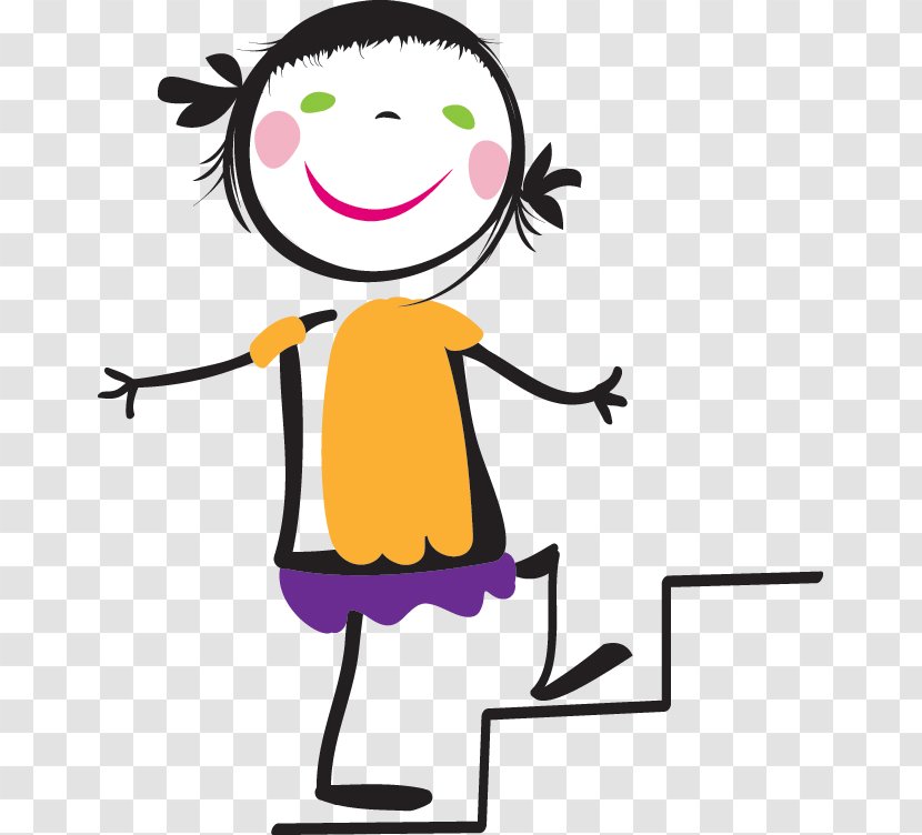 Stair Climbing Stairs Clip Art - Smiley - Cliparts Transparent PNG