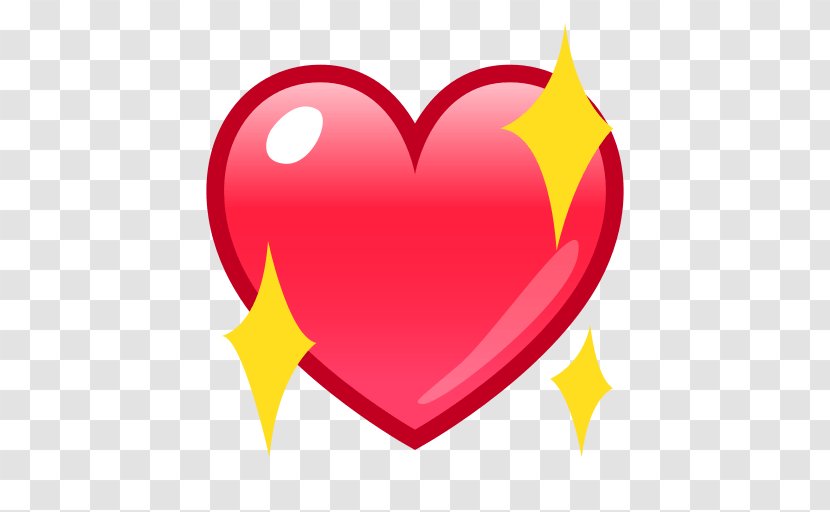 Heart Emoji Emoticon Love Text Messaging - Frame - Sparkling Transparent PNG
