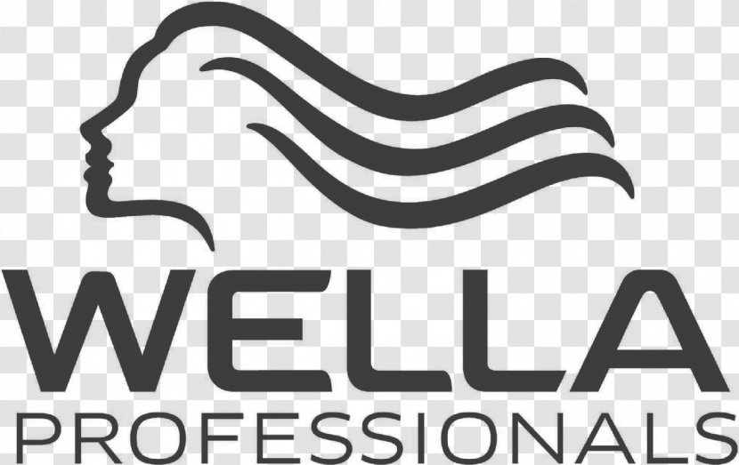 Wella Logo Cosmetics Beauty Parlour Hair - Black Transparent PNG