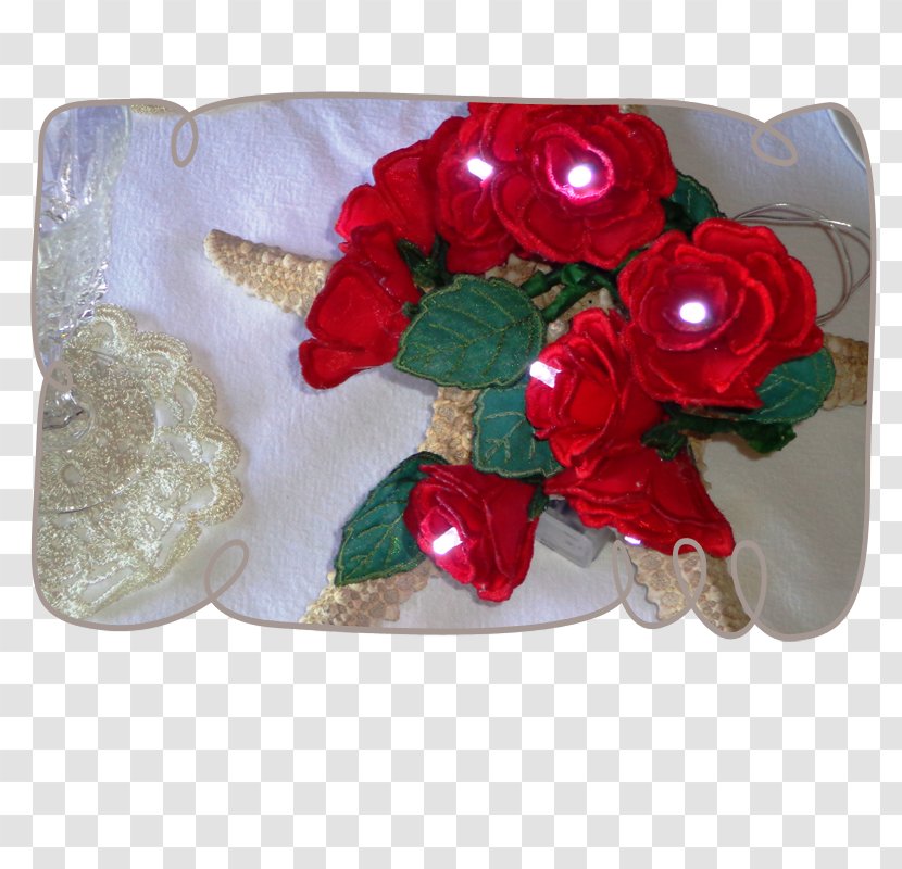 Cut Flowers Garden Roses Floral Design - Fairy Lights Transparent PNG