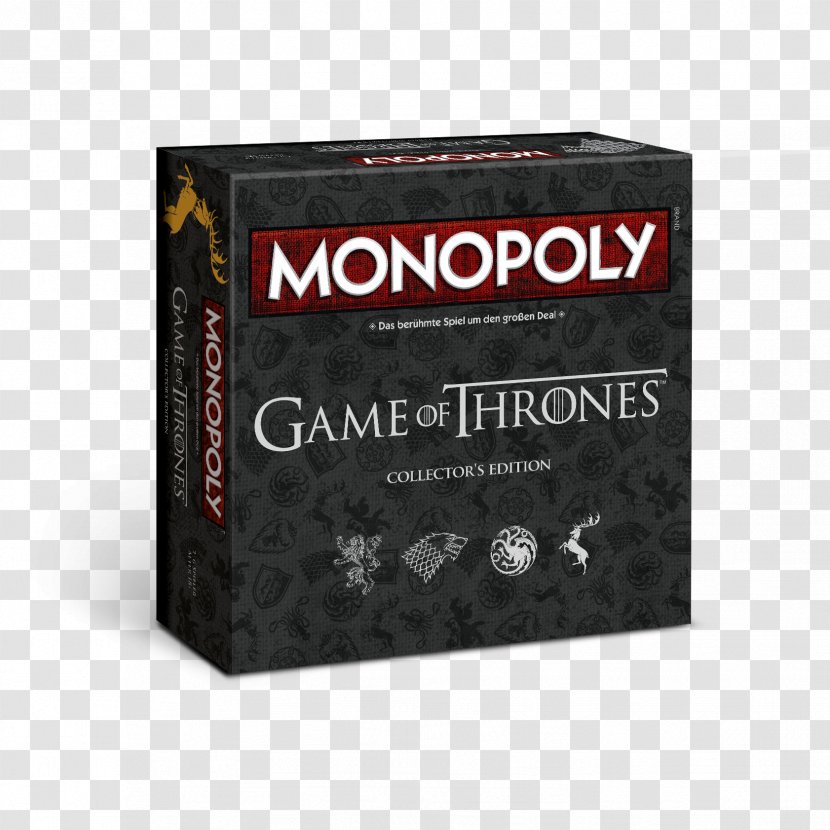 Monopoly Junior Risk Board Game Winning Moves - Of Thrones - Selling Transparent PNG