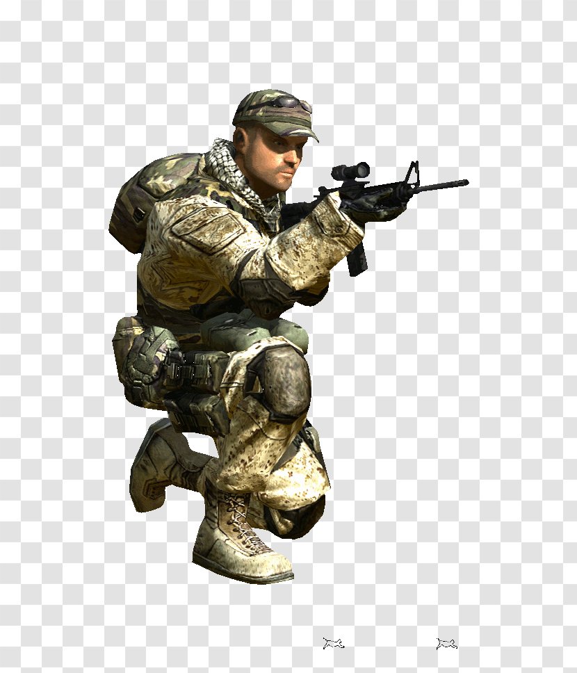 Battlefield 2 Spec Ops: The Line Infantry Soldier Video Game - Reconnaissance Transparent PNG