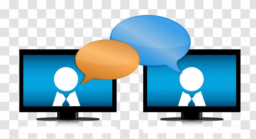 Online Chat Internet Room Stock Photography Clip Art - Communication - Computer Dialog Box Transparent PNG