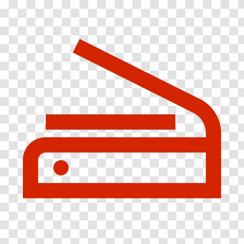 Image Scanner Computer Hardware - Red - Printer Transparent PNG