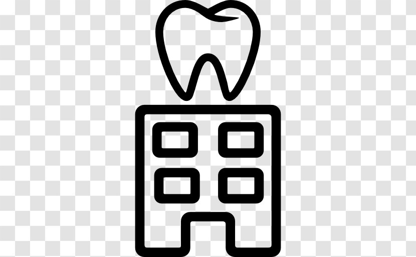 Dental Clinic Logomedical - Black And White - Brand Transparent PNG