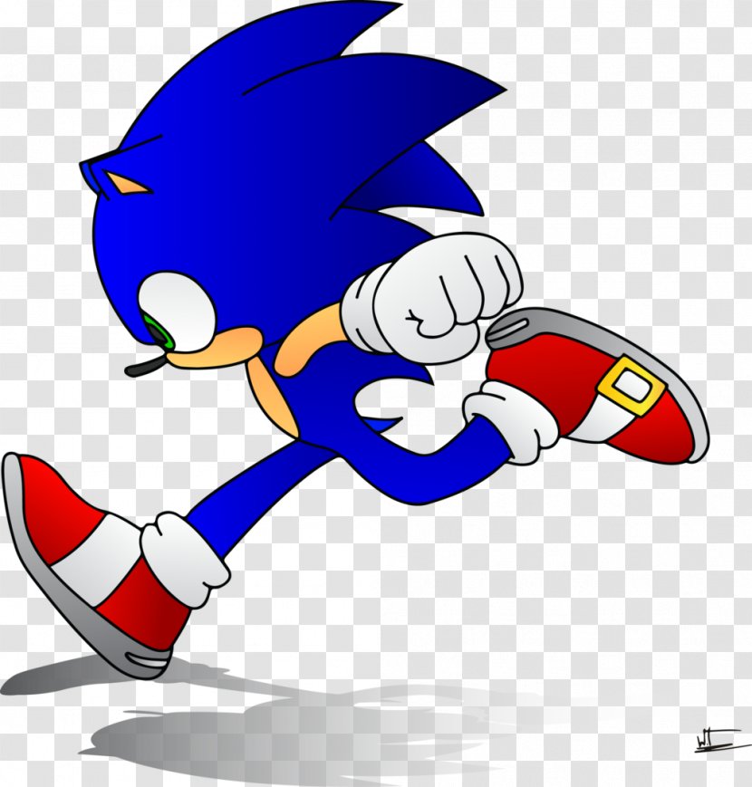 Cartoon Clip Art - Artwork - Sonic The Hedgehog Transparent PNG