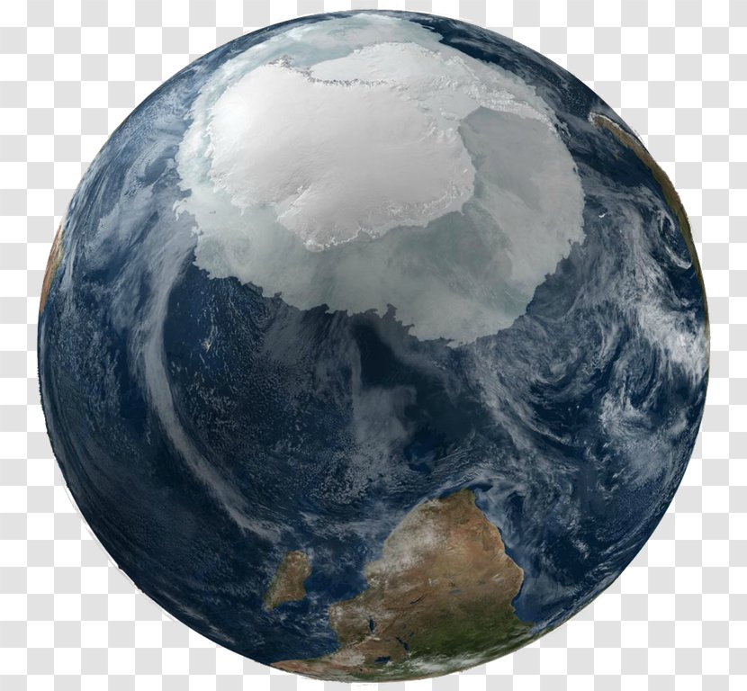 Antarctic Ice Sheet The Blue Marble Earth Shelf - Sphere - Outer Space Transparent PNG