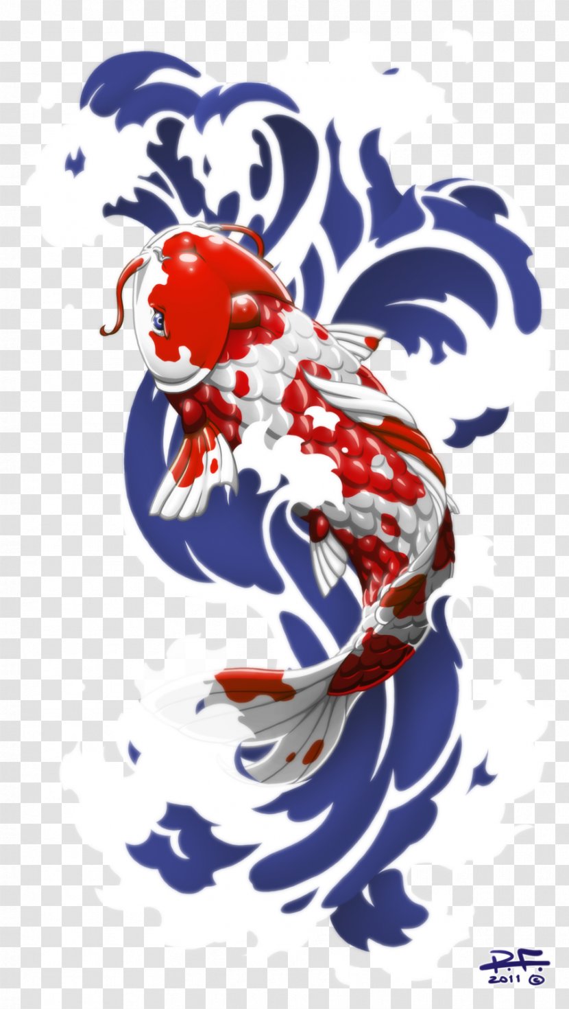 Butterfly Koi Art Drawing Painting - Vertebrate Transparent PNG