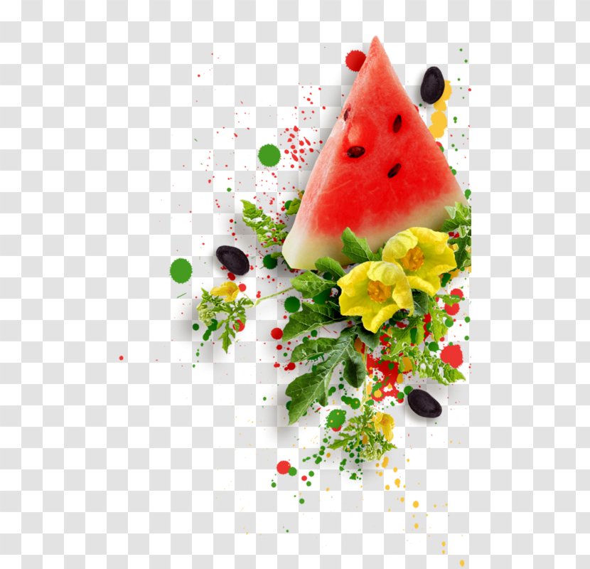 Watermelon Fruit Image Download - Melon - Flower Transparent PNG