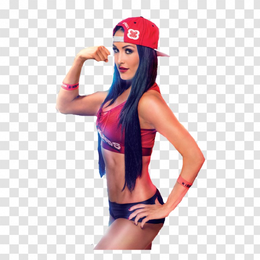 Nikki Bella The Twins WrestleMania - Watercolor - Frame Transparent PNG