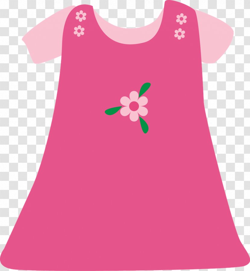 Dress Children's Clothing Clip Art - Flower Transparent PNG