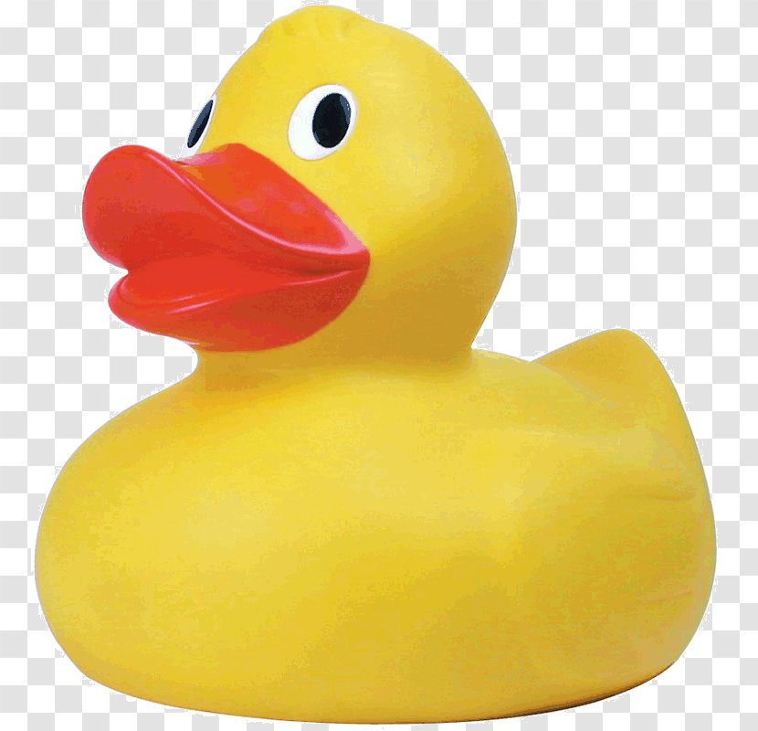 Rubber Duck Giant Bath Toy - Water Bird Transparent PNG