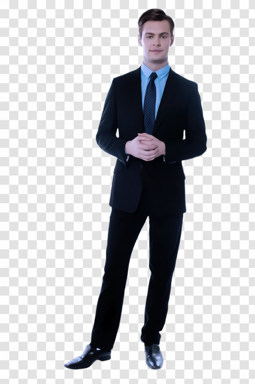 Suit Standing Clothing Formal Wear Gentleman - Blazer - Whitecollar Worker Transparent PNG