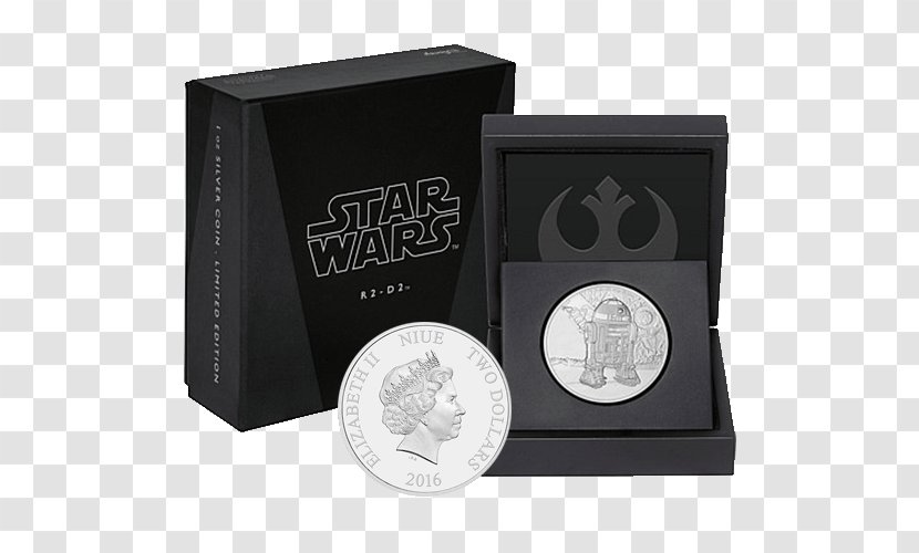 R2-D2 Leia Organa Han Solo Anakin Skywalker Coin - Silver - R2d2 Transparent PNG