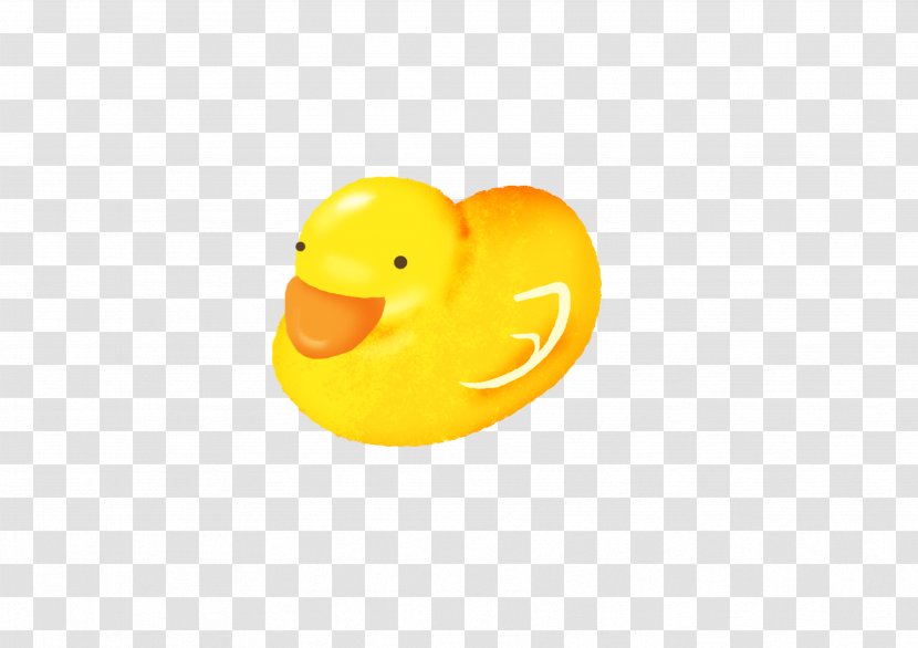 Duck Beak Bird Cygnini Goose - Smiley - Little Yellow Transparent PNG