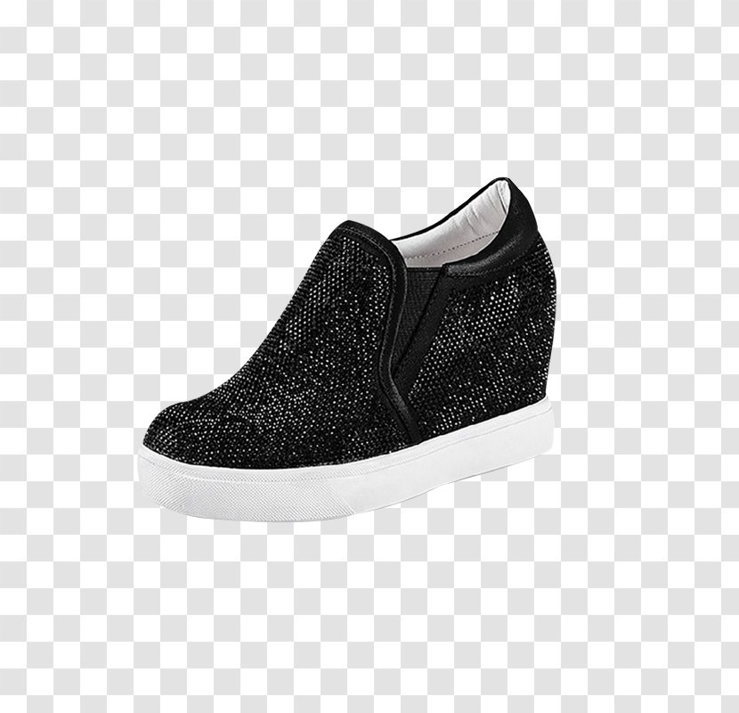 Sneakers Platform Shoe Skate Sportswear - Walking - Black Shoes Transparent PNG