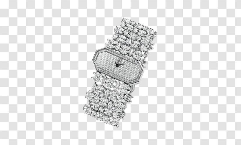 Jewellery Harry Winston, Inc. Watch Silver Clock Transparent PNG