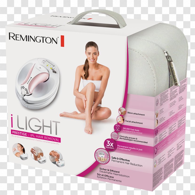 Laser Hair Removal Intense Pulsed Light Fotoepilazione Remington Products - Cartoon Transparent PNG