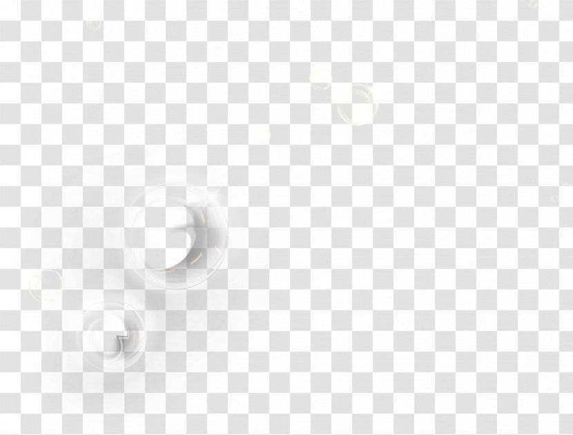 White Black Pattern - Monochrome - Elegant Light Halo Elements Transparent PNG