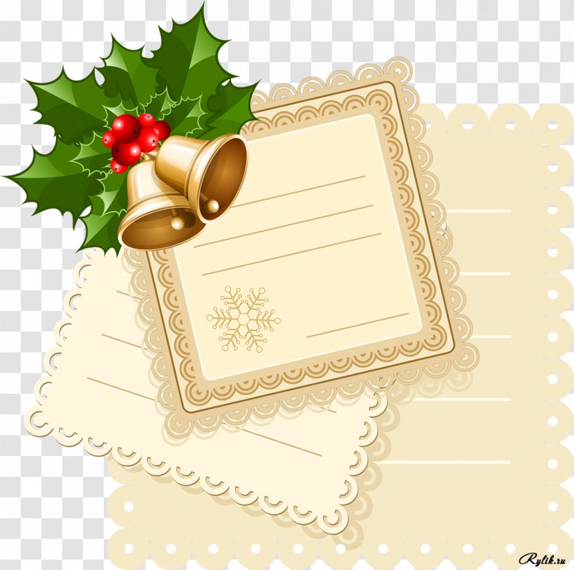 Christmas Paper Santa Claus Letter Painting - Parchment Transparent PNG