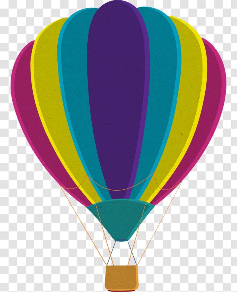 Hot Air Balloon Desktop Wallpaper Clip Art - Yellow Transparent PNG