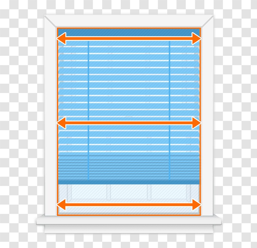 Window Blinds & Shades Measurement Levolor Covering - Blue Transparent PNG