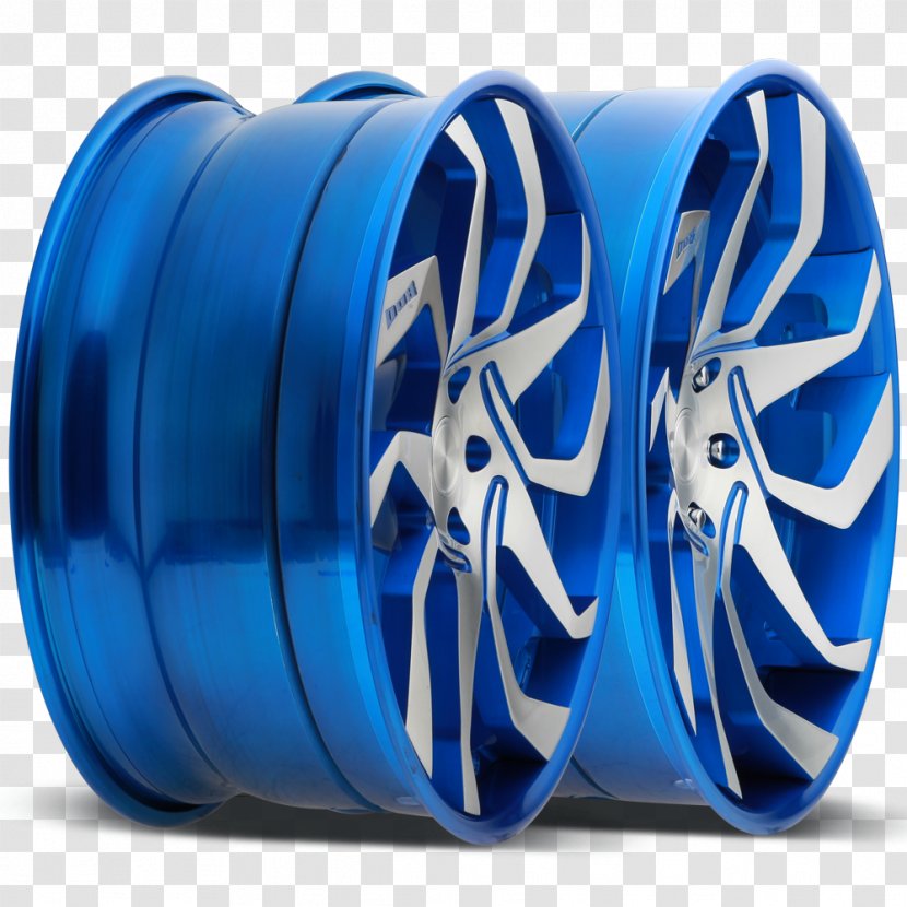 Car Rim Alloy Wheel Lip - Electric Blue Transparent PNG