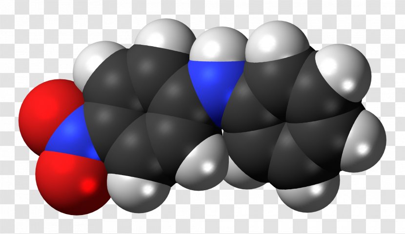 Chemistry Molecule Atom Diphenylamine Space-filling Model - Heart - Chemical Transparent PNG
