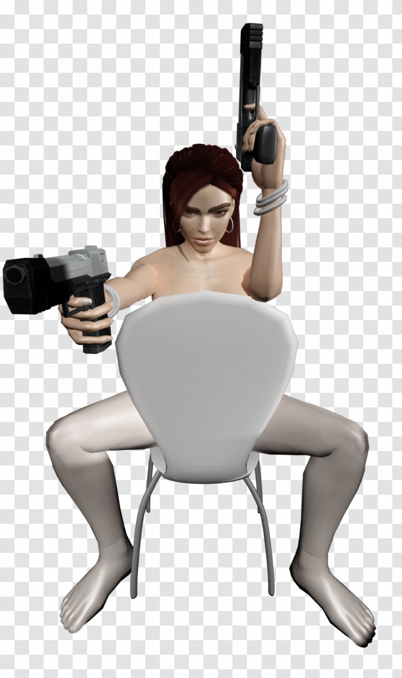 Exercise Equipment Sitting Joint Arm Shoulder - Weight Training - Lara Croft Transparent PNG