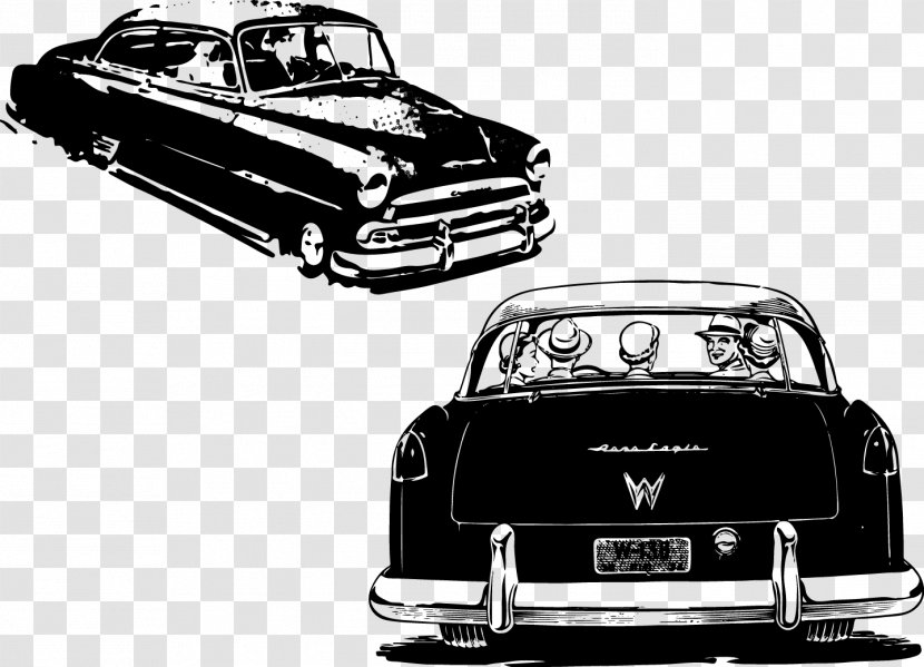 Vintage Car Classic - Vector Cars Transparent PNG