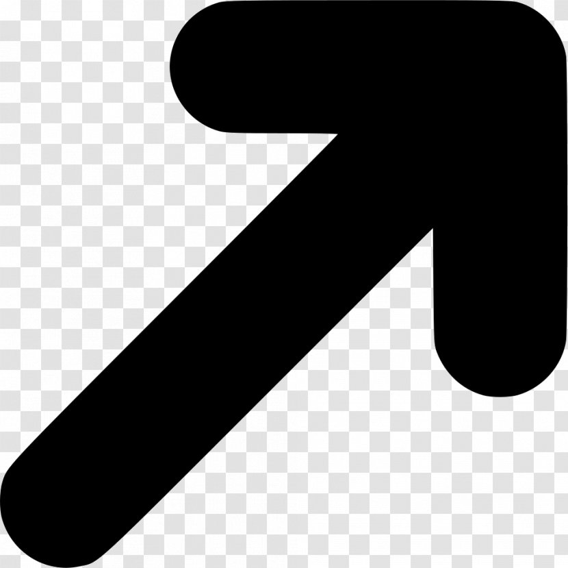 Arrow - Black - Symbol Transparent PNG