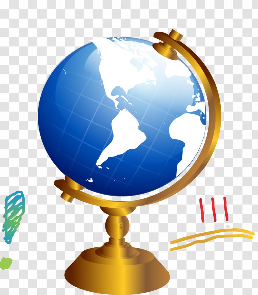 School Euclidean Vector Clip Art - Classroom - Globe Transparent PNG