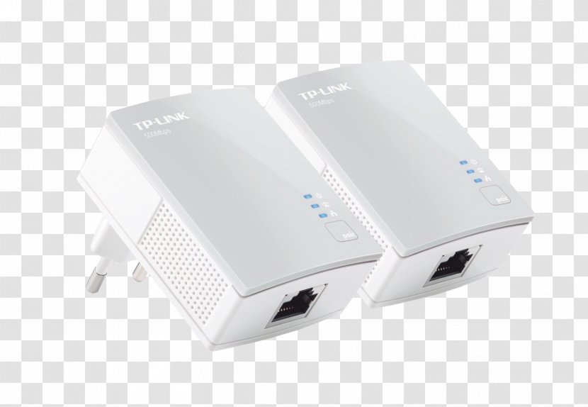 Adapter Wireless Access Points Power-line Communication PowerLAN TP-Link - Tplink - Powerline Transparent PNG
