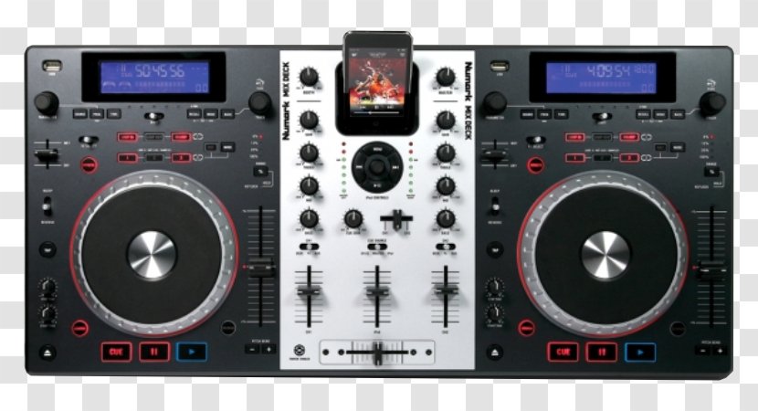 Numark Mixdeck Express Disc Jockey Audio DJ Controller - Tree - Cartoon Transparent PNG