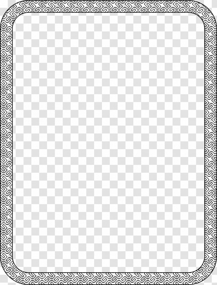 Borders And Frames Clip Art - Picture Frame - Greyscale Transparent PNG