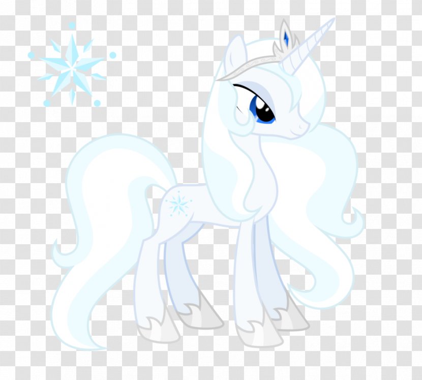Horse Pony Drawing Mammal - Watercolor - Snowdrop Transparent PNG