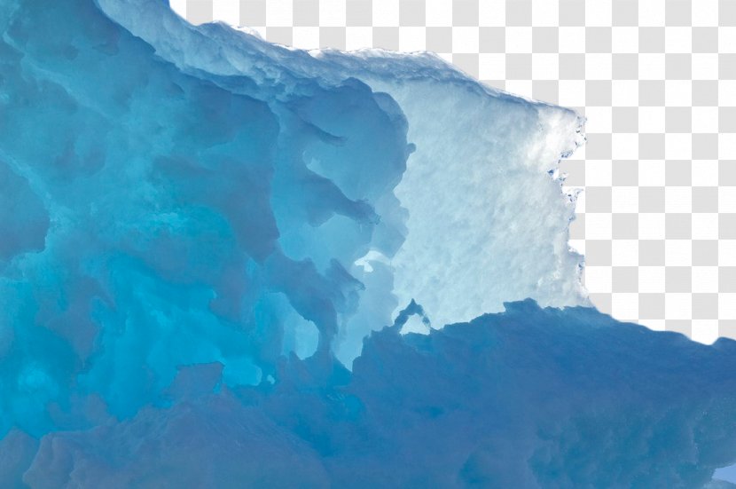 Blue Iceberg Wallpaper - Polar Ice Cap - Corner Transparent PNG