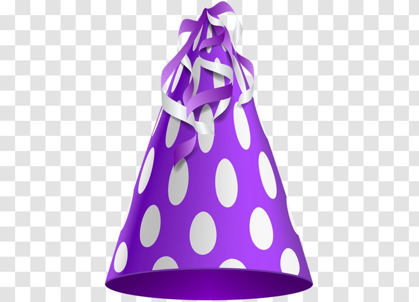 Purple Party Hat Birthday Clip Art Transparent PNG