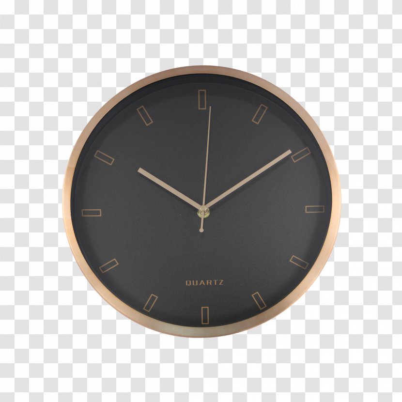 Brown Clock - Wall - Small Fresh Pattern Transparent PNG