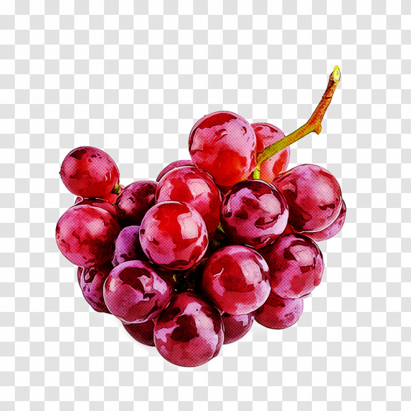 Grape Fruit Berry Seedless Fruit Grapevine Family Transparent PNG