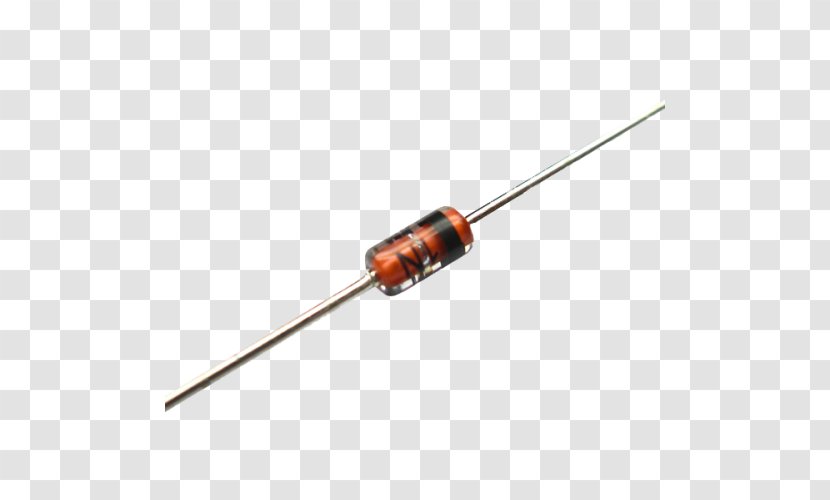 1N4148 Signal Diode Electronics Electronic Component Zener - Semiconductor Device - Schottky Transparent PNG