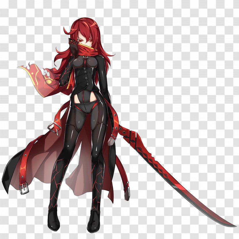 Elsword Elesis Character Ara Knight Fan Art - Frame Transparent PNG